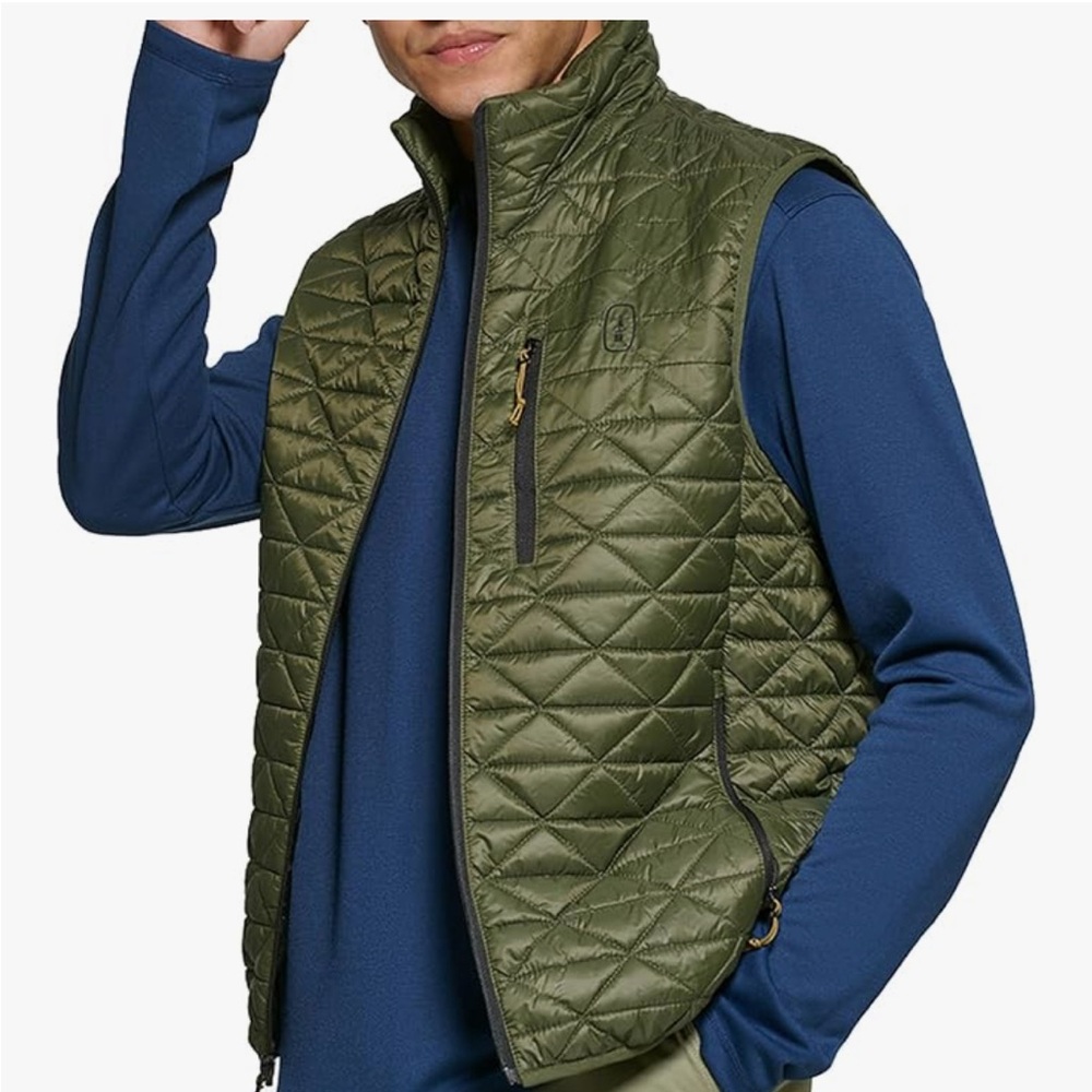 BASS OUTDOOR Men's Delta Diamond Quilted Packable
Puffer Vest